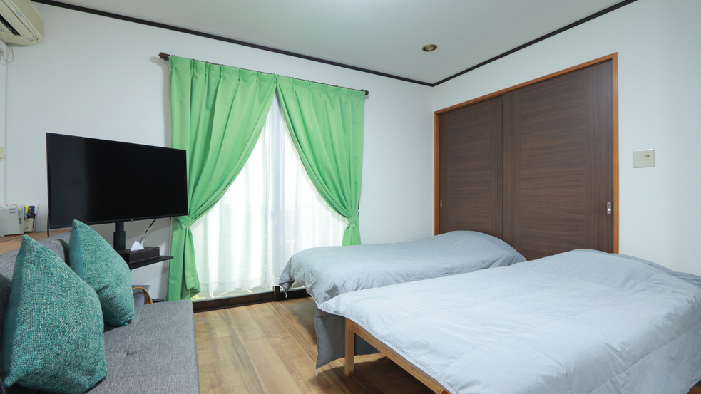 ーお部屋ーリビングルームベッドタイプ