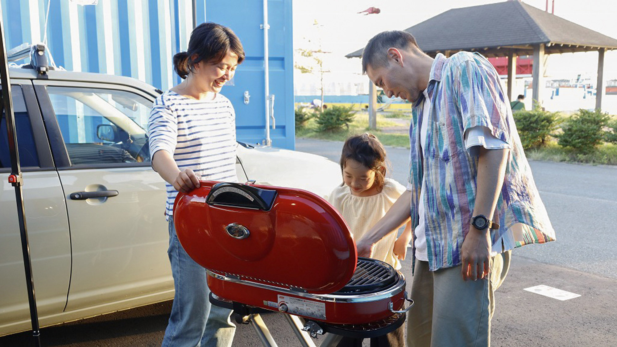 ・【BBQ】お好みの食材を持ち込み、ご家族やご友人と気軽にBBQが楽しめます
