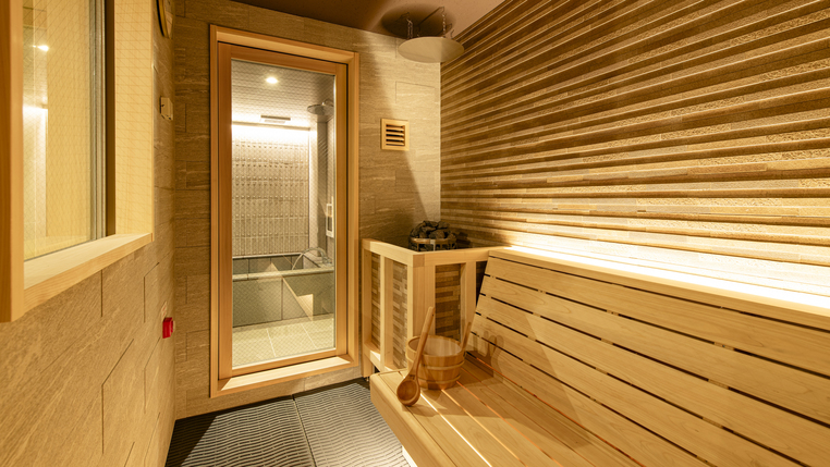 【テラス和スイート】プライベートサウナ
