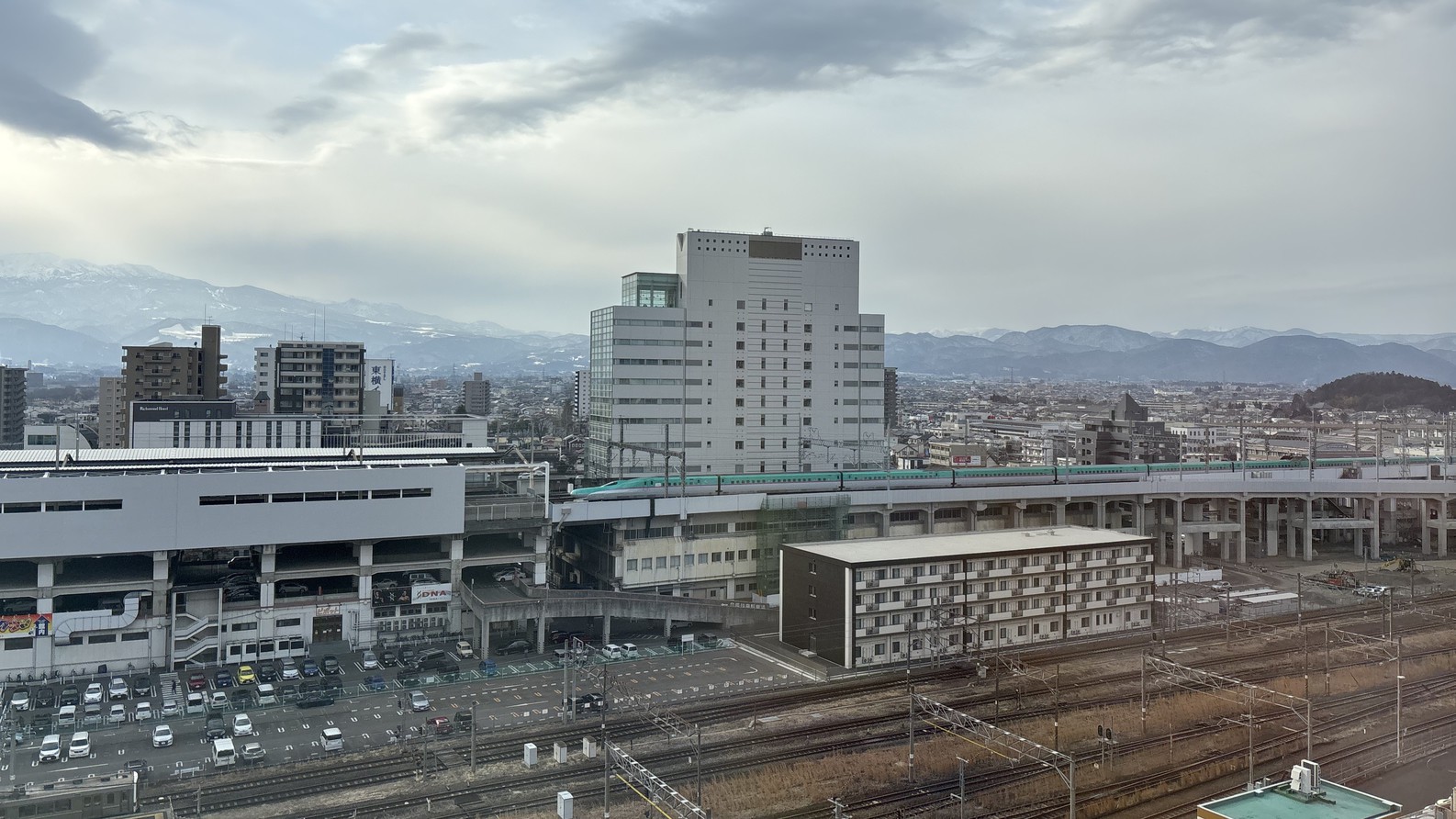 客室からの景色(西側)