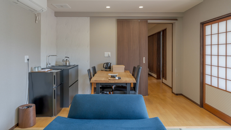 わんちゃんと一緒【温泉・半露天風呂付】スイート和洋室78㎡