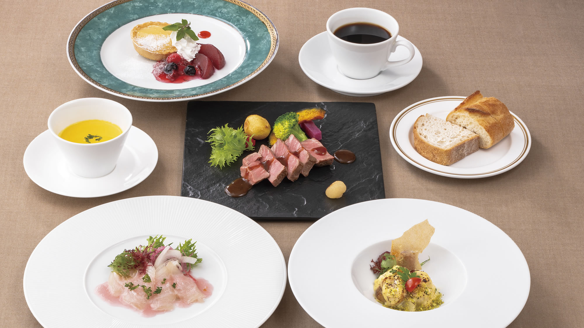 フレンチ肉コース冬〜イメージ