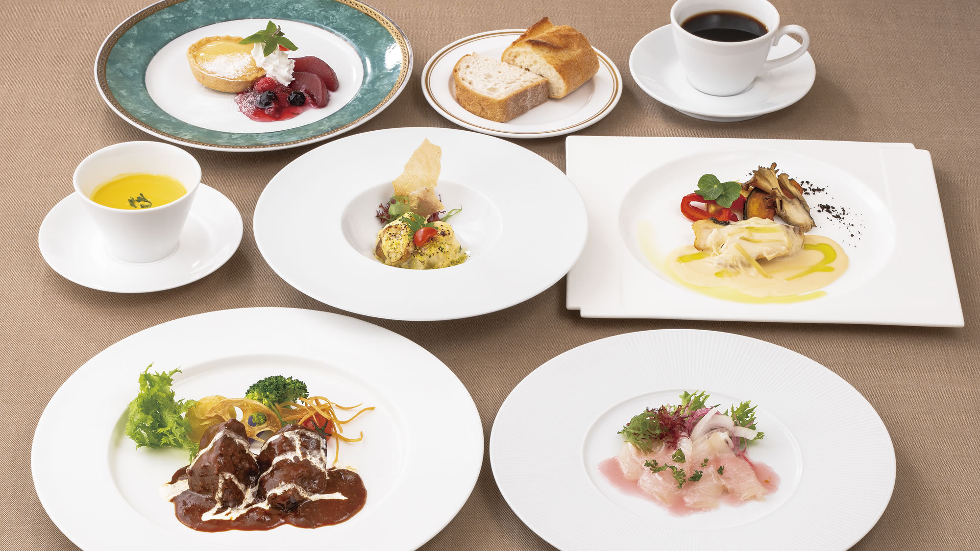 フレンチフルコース冬〜イメージ