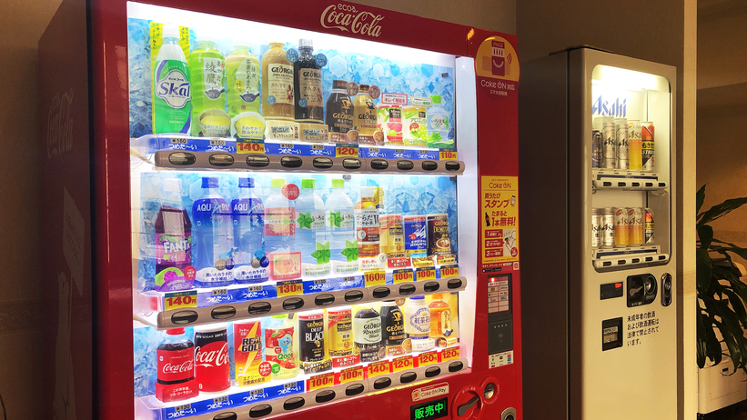 自動販売機(電子マネー対応)