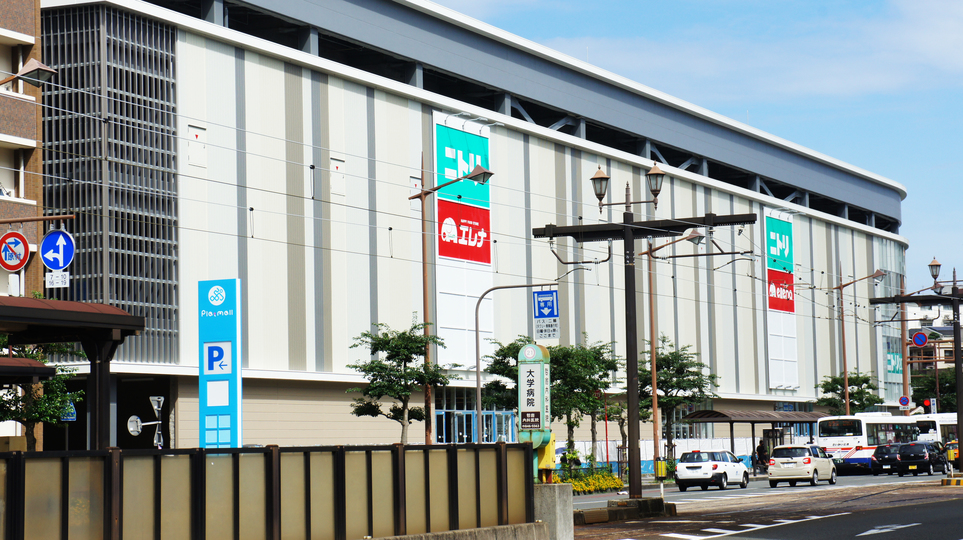 プラットモール長崎まで、徒歩4分