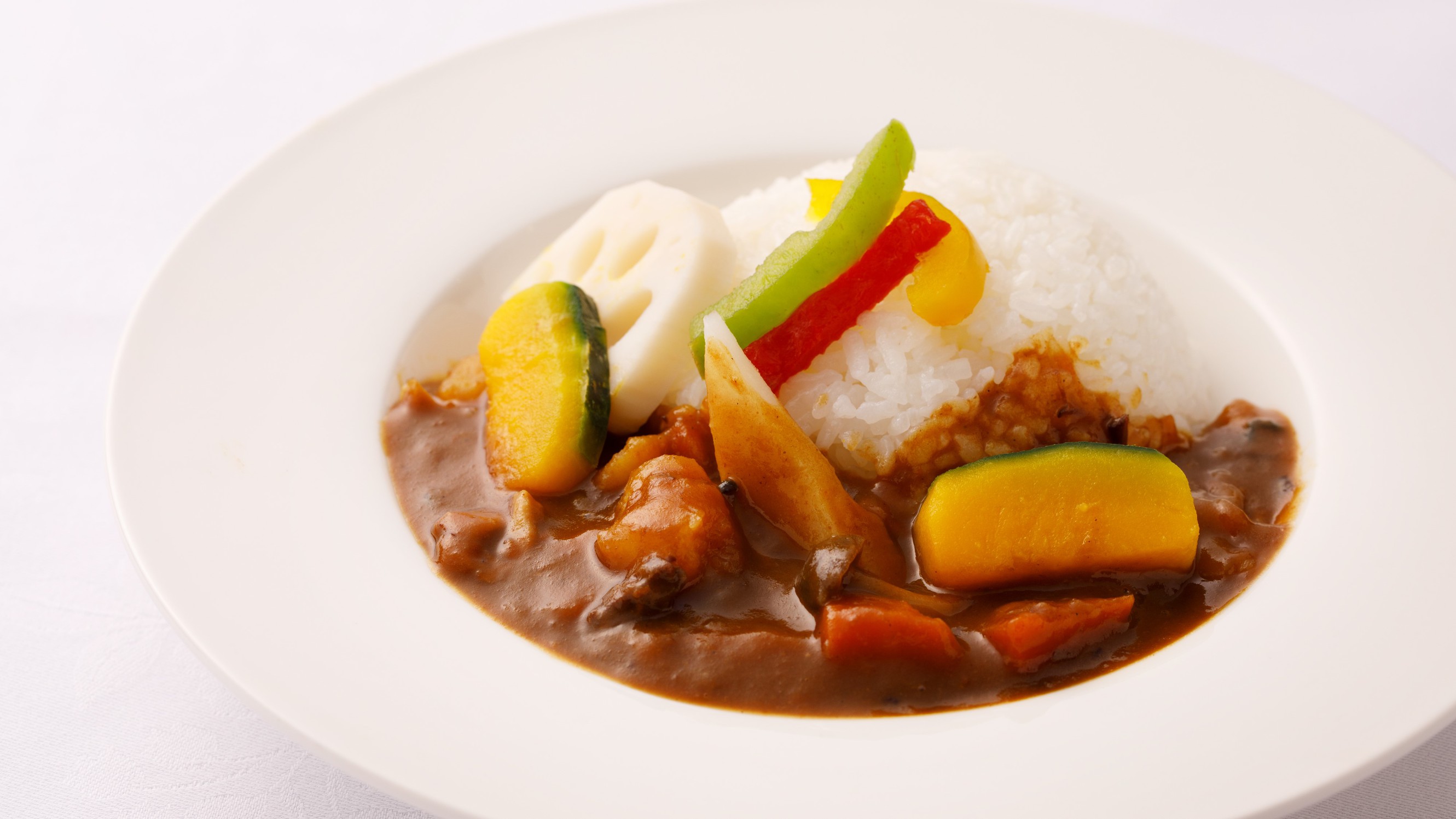 【朝食バイキング例】具だくさんカレー