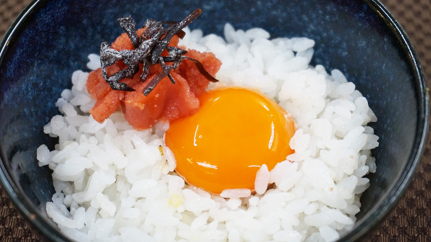 卵かけご飯(明太子)