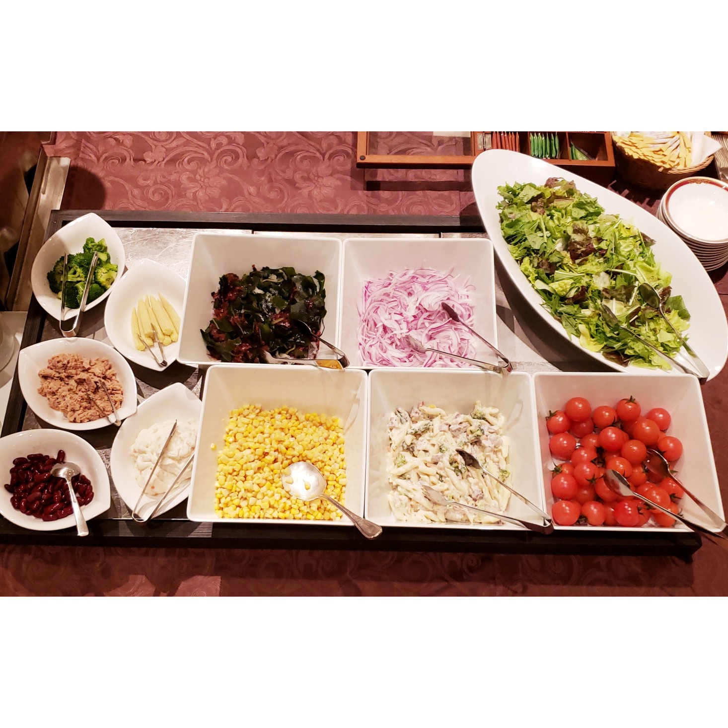 【朝食】サラダ