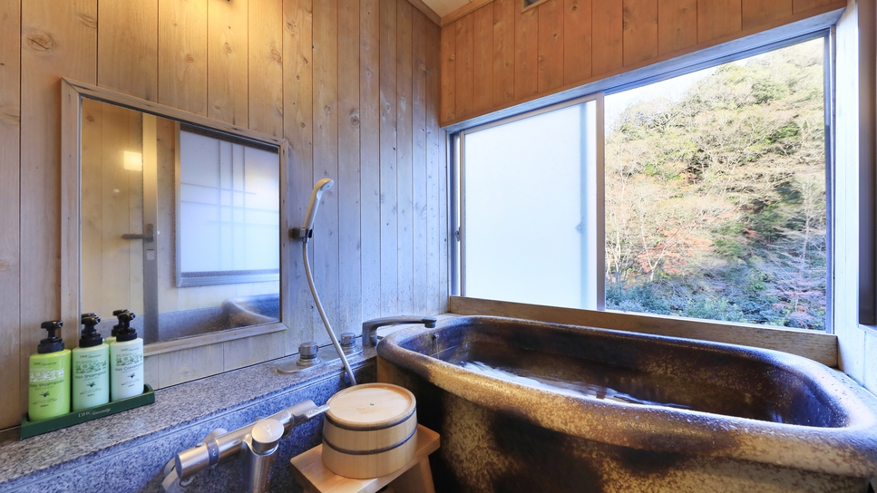 温泉内風呂付泉遊和室室内温泉