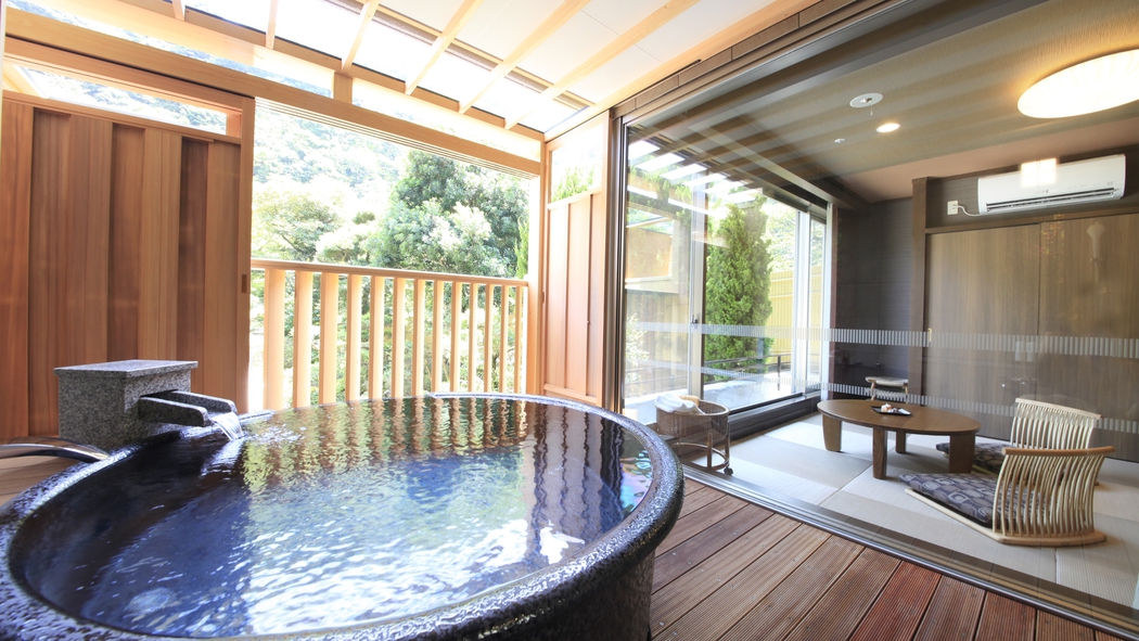 【温泉露天風呂付粋彩〜SUISAI〜】和洋室42平米以上