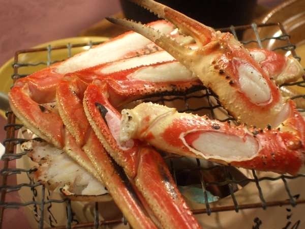 松葉蟹炭火焼