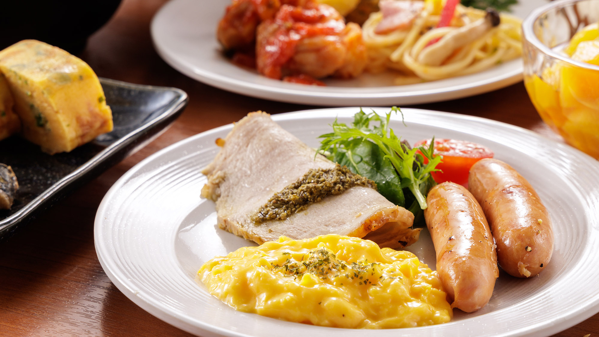 一日の始まりは朝食から！和洋朝食ブッフェ付プラン＜大浴場・サウナ・水風呂完備＞
