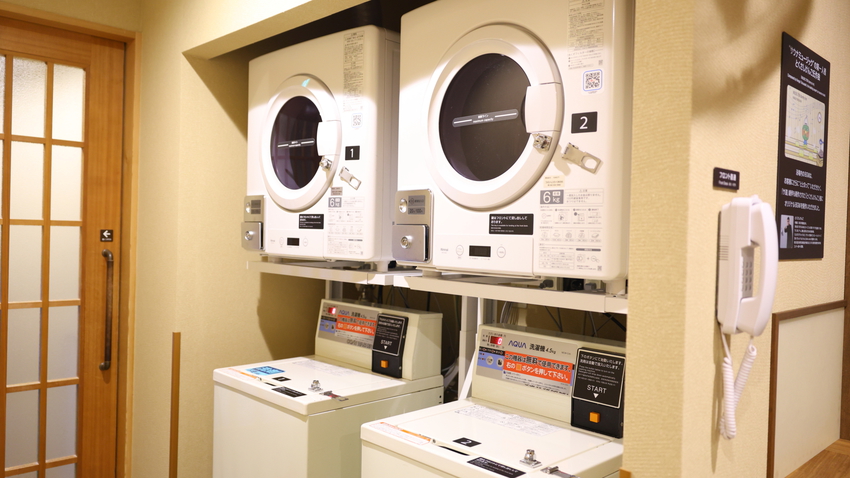 2階女性大浴場ランドリー