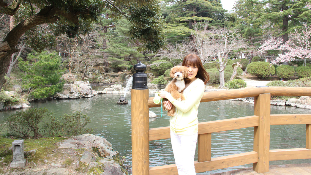 【弥彦公園】滝や渓流、トンネルなどの景観が美しいとっても広い公園！お散歩大好きなわんこも、飼い主さ