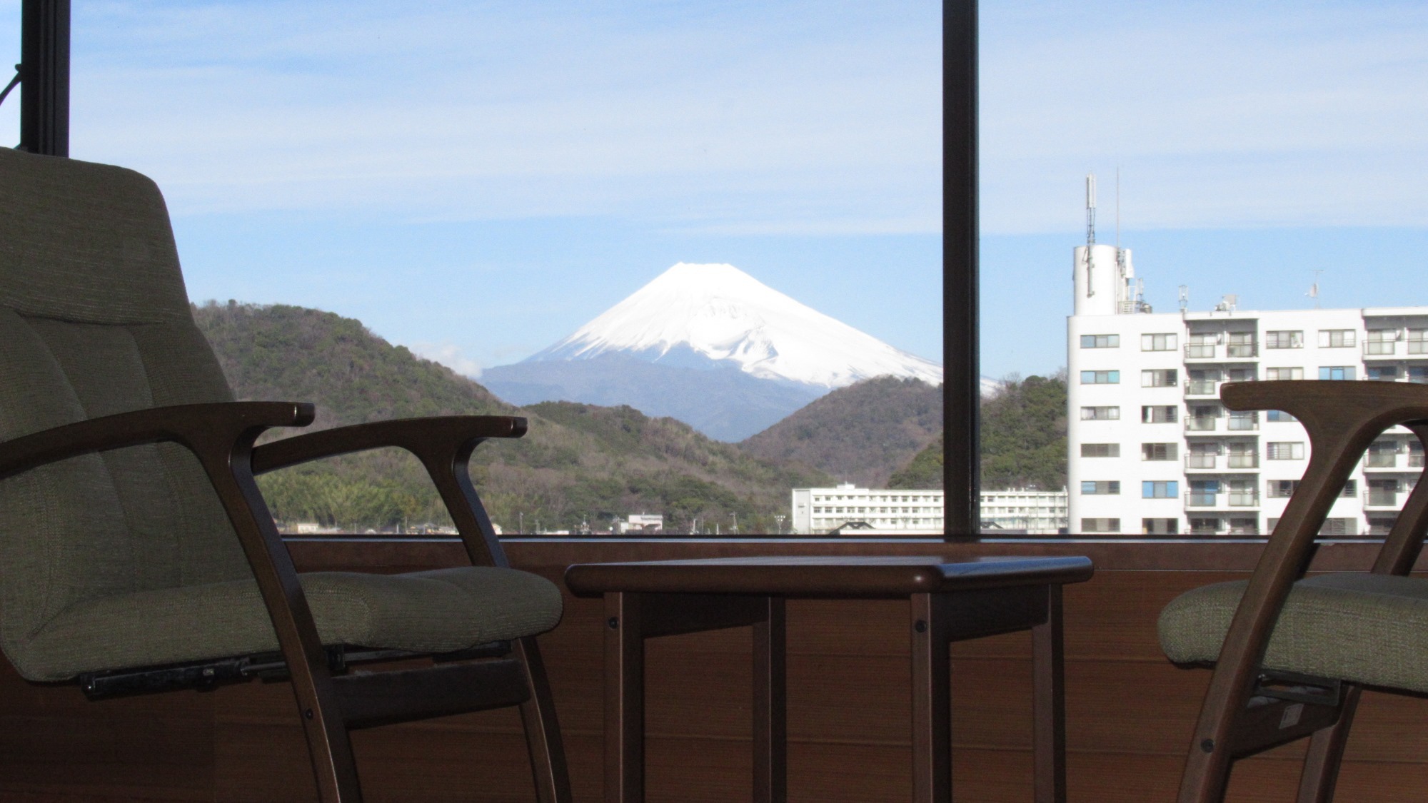 402号室から望む富士山