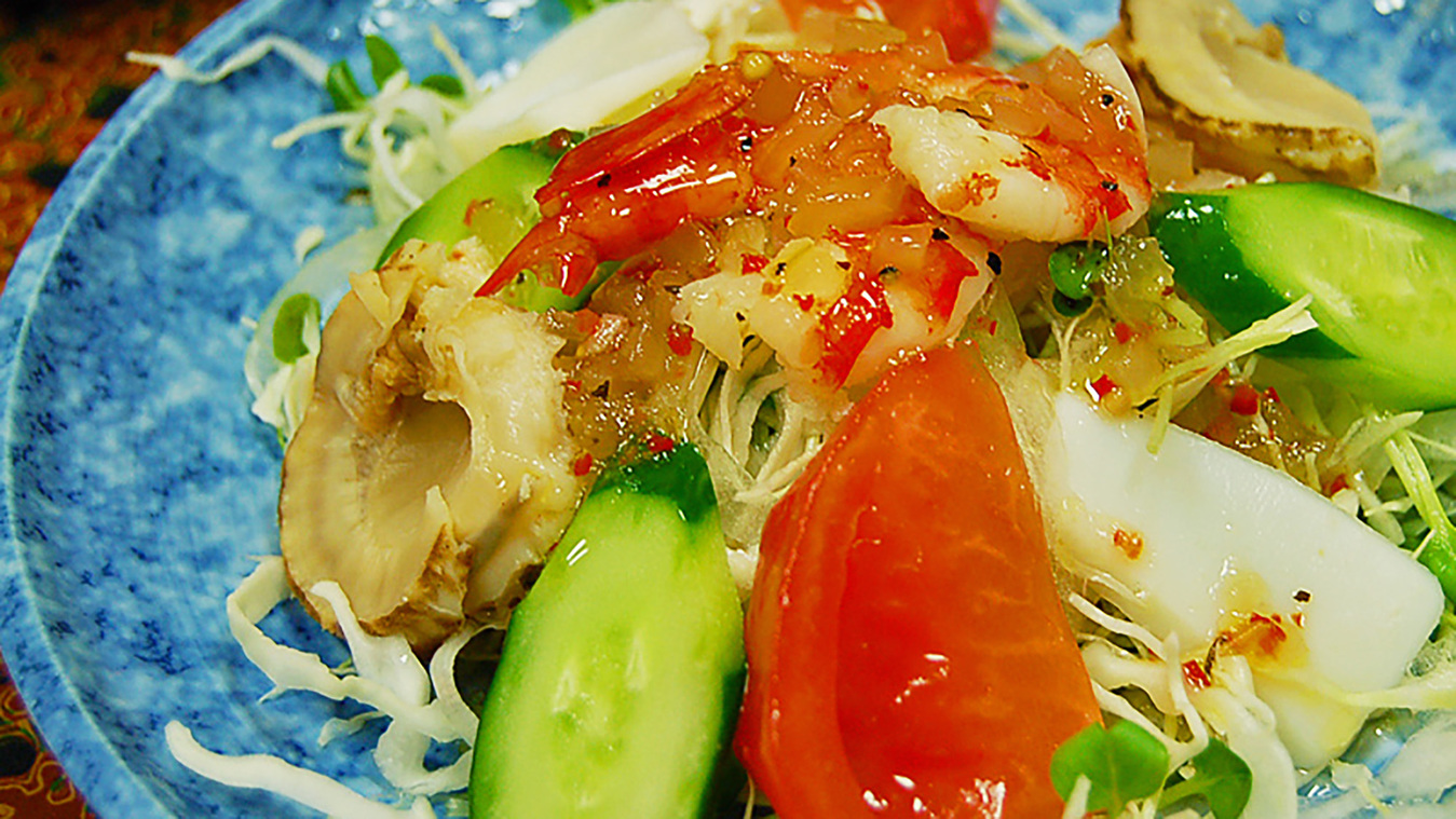 *【ご夕食一例】海鮮サラダ