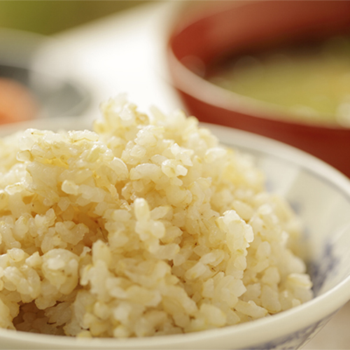 【食事】無農薬七分づき米と手作り味噌の味噌汁