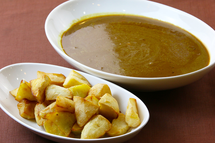 無料朝食〜くれたけイン旭川北海道ジャガイモを使った手作りカレー
