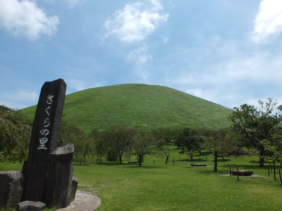 伊豆高原のシンボル 大室山