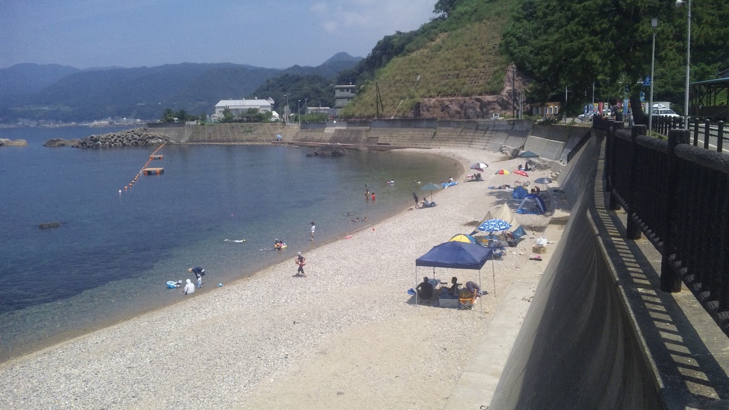 長須浜海水浴場当館から徒歩5分