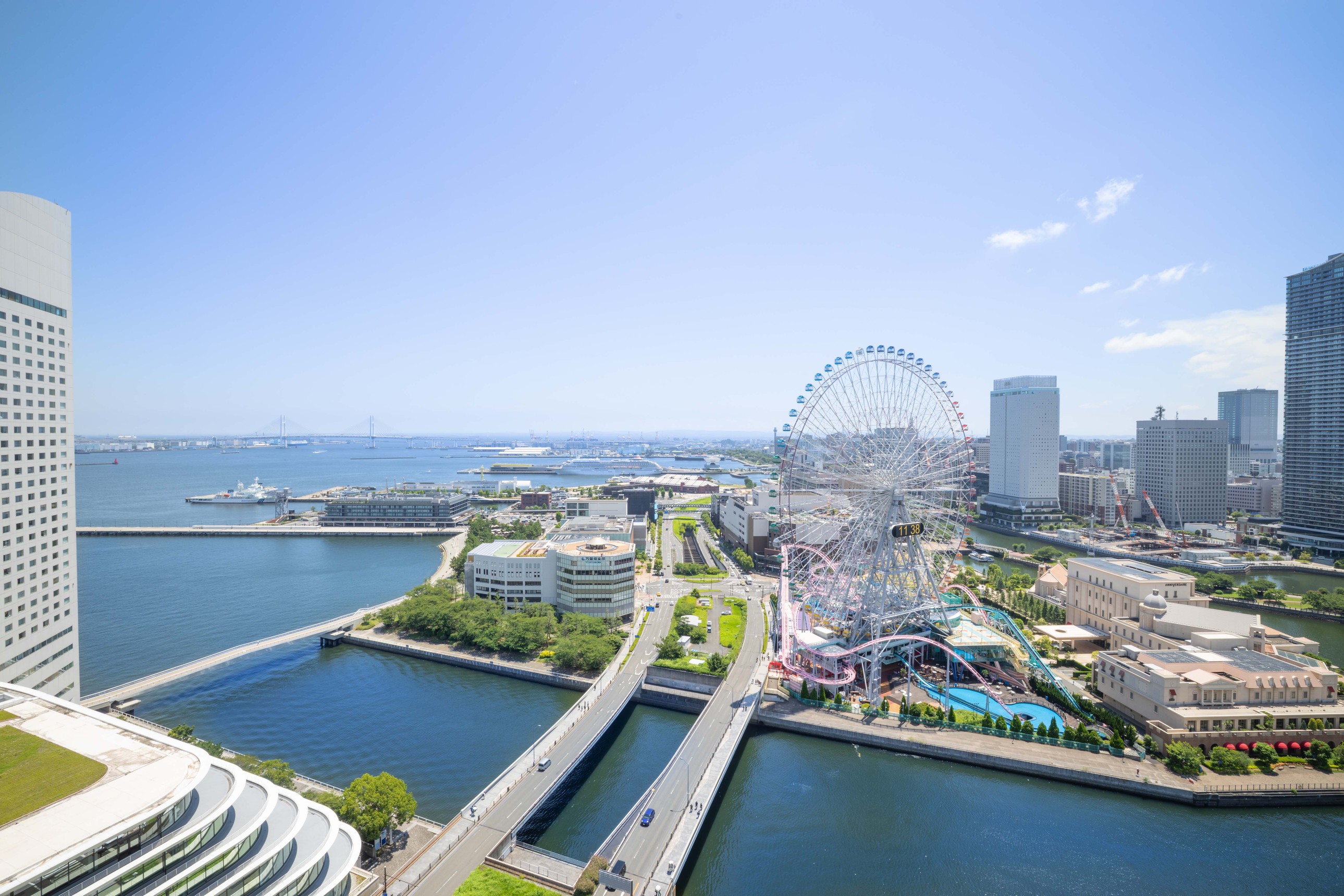 Yokohamaフロアベイビューからの眺め