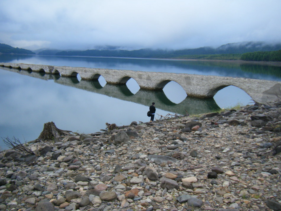 タウシュベツ川橋梁！