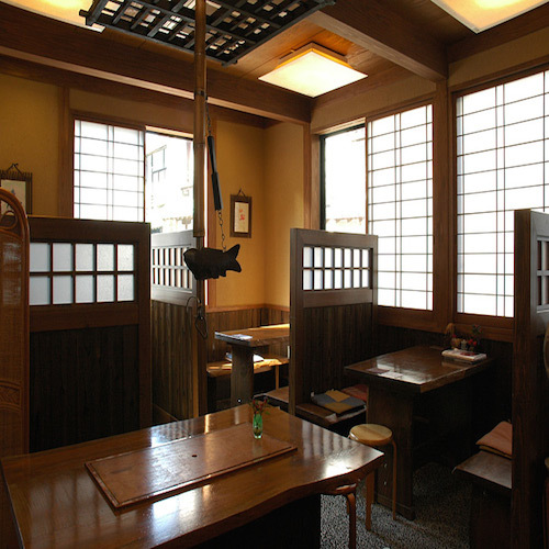 【悠久庵】館内お食事処囲炉裏