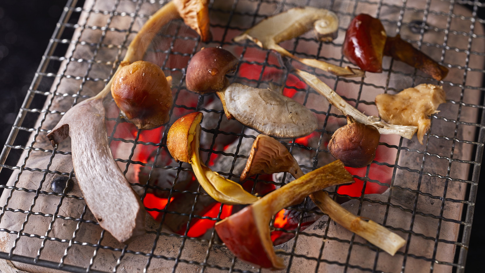 浅間山の恵み、天然キノコ。秋限定のお料理をご堪能ください。