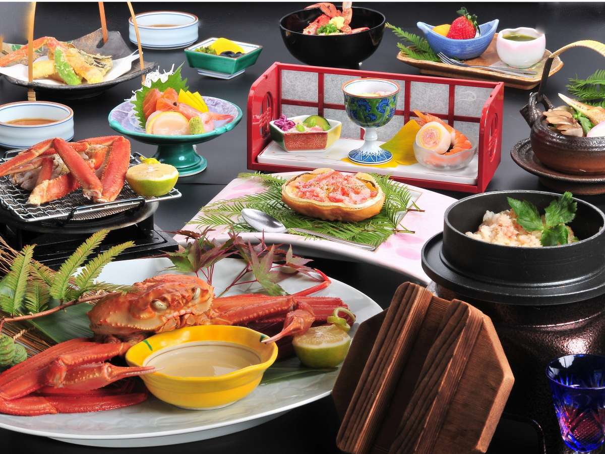 蟹づくし会席（写真は一例です。）