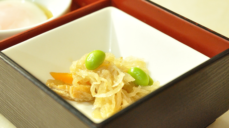 和朝食の付け合わせ