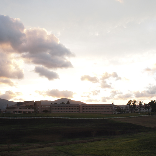 蒜山高原の夕焼け