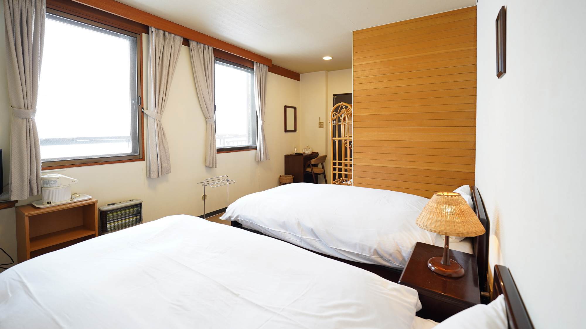 【本館・ツインルーム】ユニットバス・トイレ付