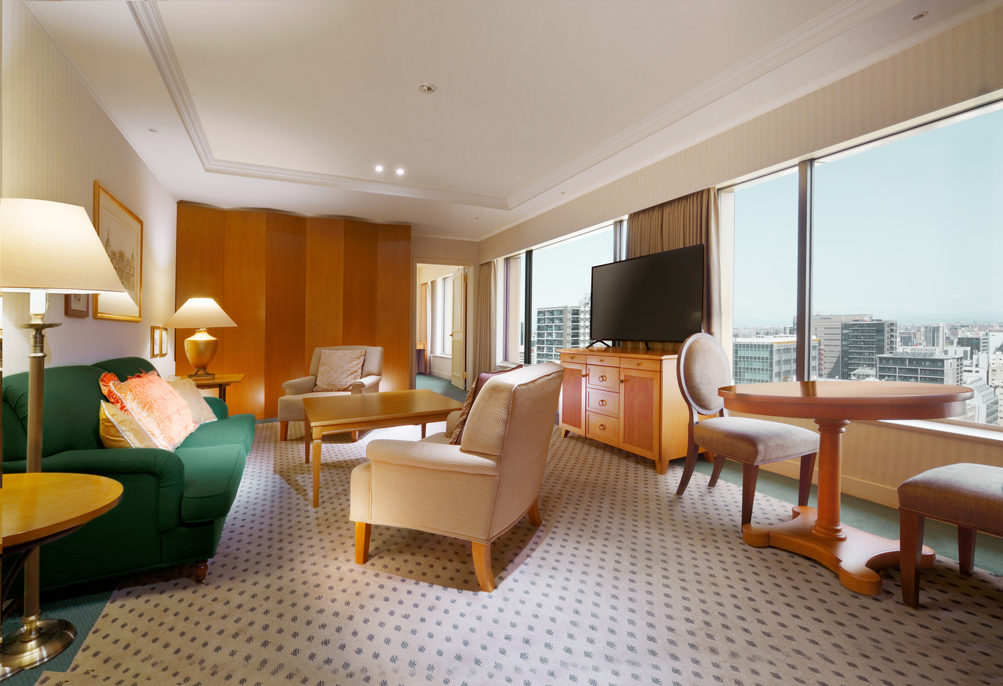 プレジデンシャルスイートリビング