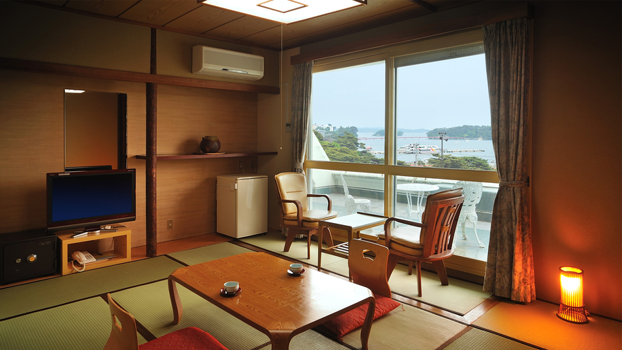 松島湾を望むお部屋