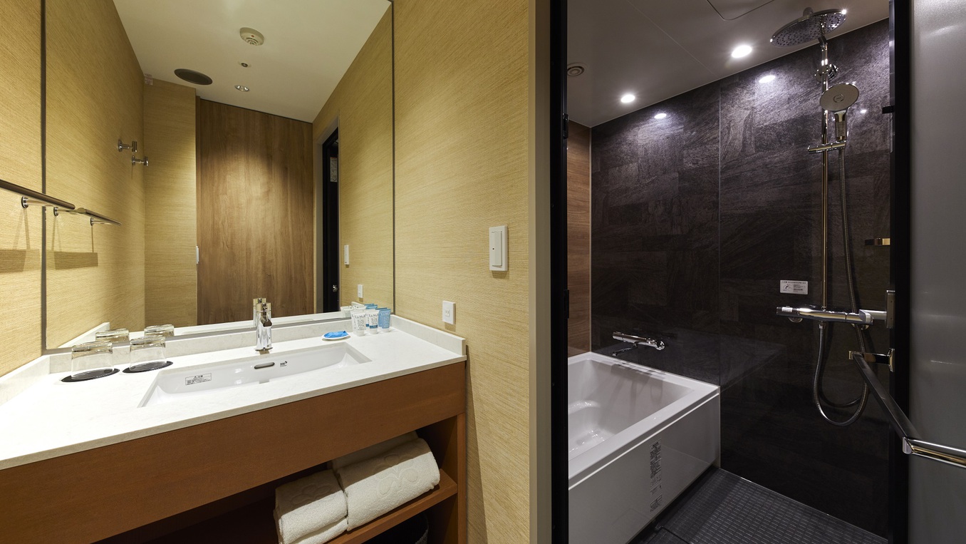 24階〜25階コンフォートセパレートツイン／バスルーム一例