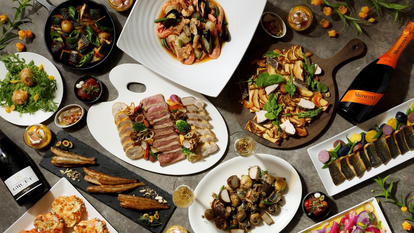 ディナーバイキングメニュー一例