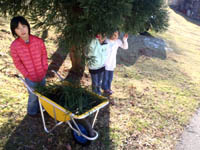 クリスマスリースつくり2