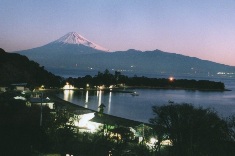 大瀬崎、沼津の夜景