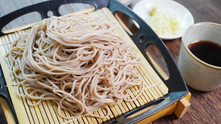 レストラン百景「長野県産蕎麦粉使用ざる蕎麦」