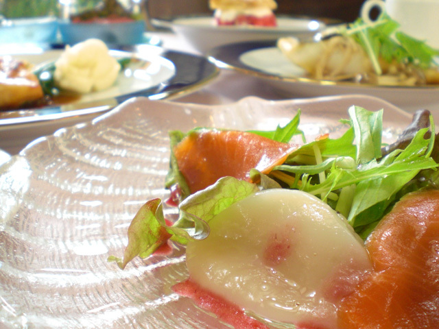 ｄｉｎｎｅｒ（ホタテサラダ）