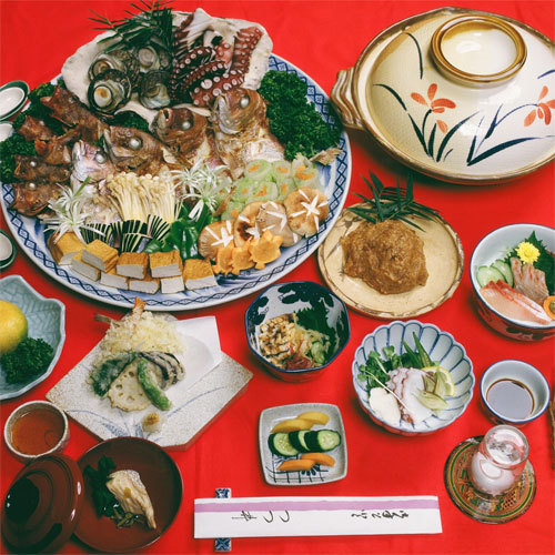 夕食