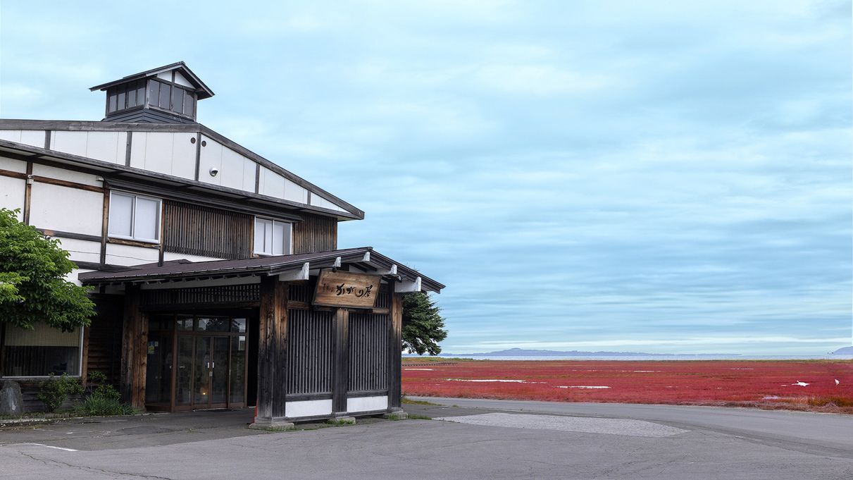 さんご草が赤く染まる景色は圧巻