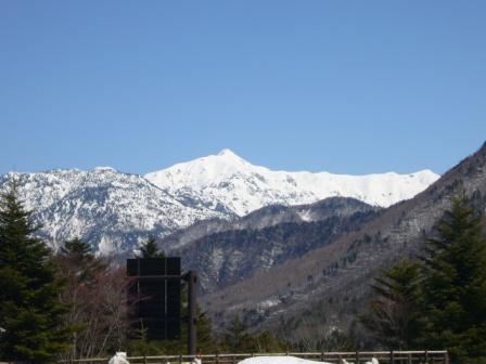 笠が岳2897m（平湯撮影）