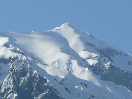 笠が岳2897m（北アルプス展望園地撮影）