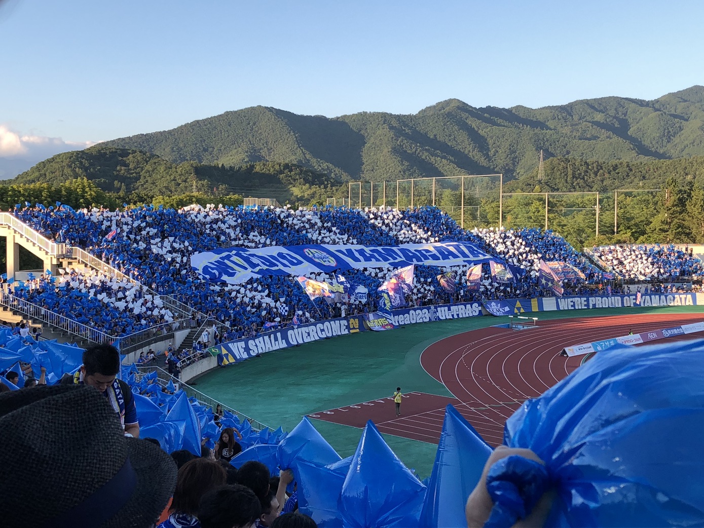 J2モンテディオ山形のホームスタジアムNDソフトスタジアム