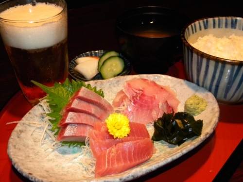 刺身定食