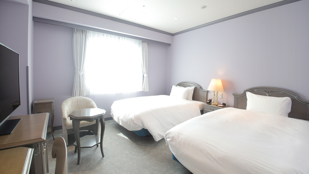 【７階 フロアーカラー：淡いパープル】スタンダードツイン（PIENA Classic）（一例）