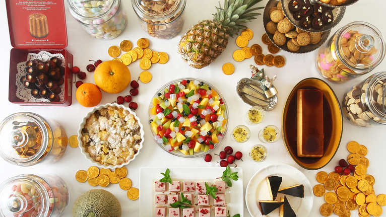 朝食ビュッフェ（一例）