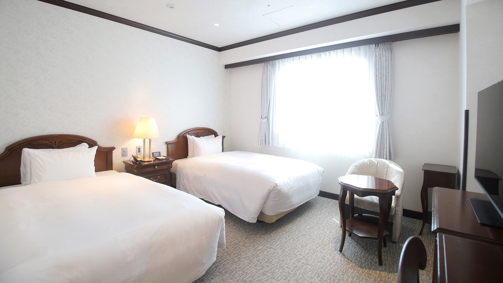 【9階フロアーカラー：濃い木目調】 スタンダードツイン（PIENA Classic）（一例）