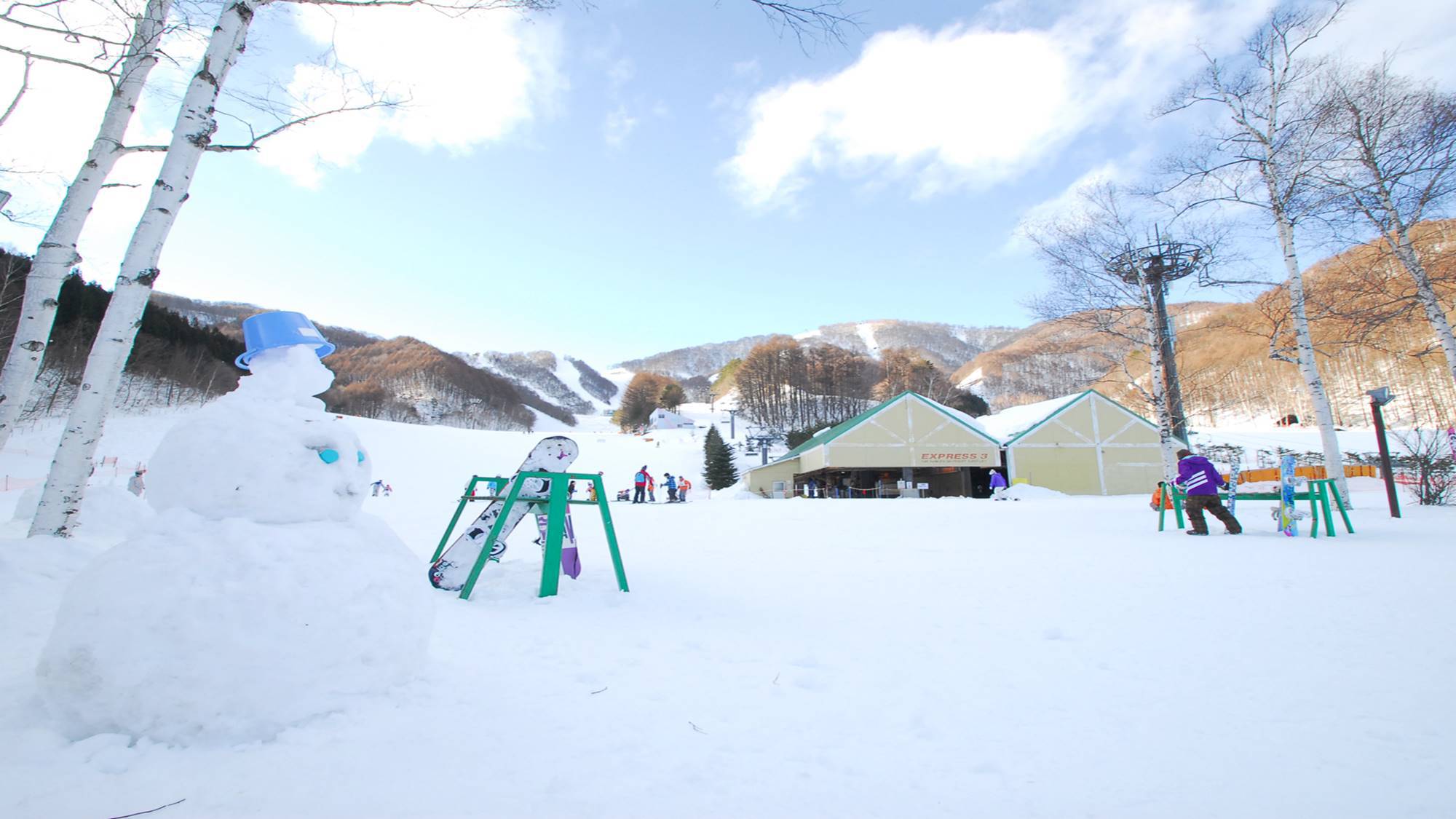 *ホワイトワールド尾瀬岩鞍スキー場/スキー・スノボ以外に雪遊びも楽しめます